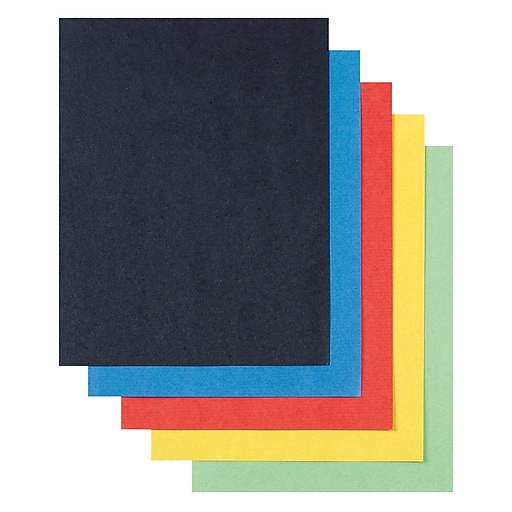 Pacon Super Value Poster Board, 22 x 28, Assorted Colors, 50