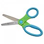 Westcott For Kids 5" Stainless Steel Kid's Scissors, Pointed Tip, Assorted Colors, 4/Bundle (ACM14596)~#|#~m007112591_sc7