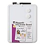 Charles Leonard Magnetic Dry Erase Board, 8 1/2" x 11", 4/Pk~#|#~m007112686_sc7
