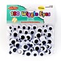 Charles Leonard Creative Arts™ Round Wiggle Eyes, Black, Assorted Sizes, 100/Pack~#|#~m007112794_sc7