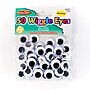 Charles Leonard Creative Arts™ Round Wiggle Eyes, Black, 15mm, 50 per Pack, 15 Packs (CHL64515)~#|#~m007112801_sc7