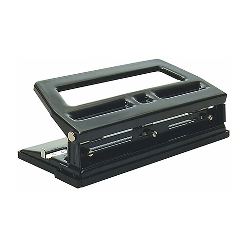 Charles Leonard® 3Hole HeavyDuty Paper Punch, 40Sheet Staples