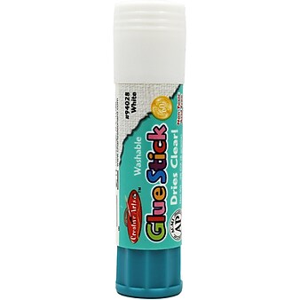 CLN Glue Sticks, 0.28 oz., White, 48/Pack (CHL94028)