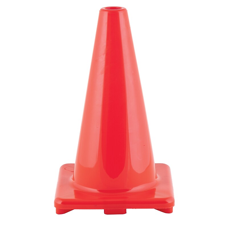 Champion Sports 18" Vinyl Cone. Orange, (CHSC18OR) image 1