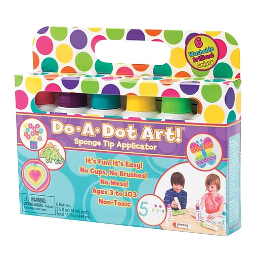 DoADot Art Washable Marker, Brilliant Staples