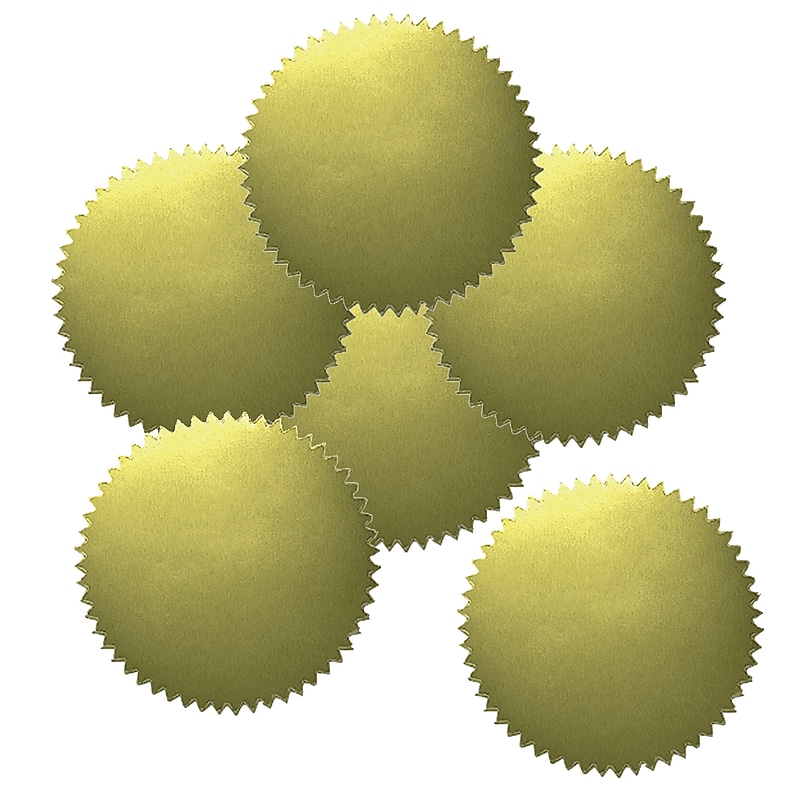 Hayes® Gold Stickers, Blank (H-VA313) image 1