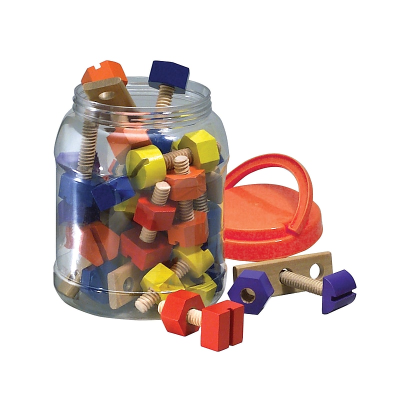 The Original Toy Company Nuts & Bolts, 40 Pieces/Set (OTCGA98) image 1