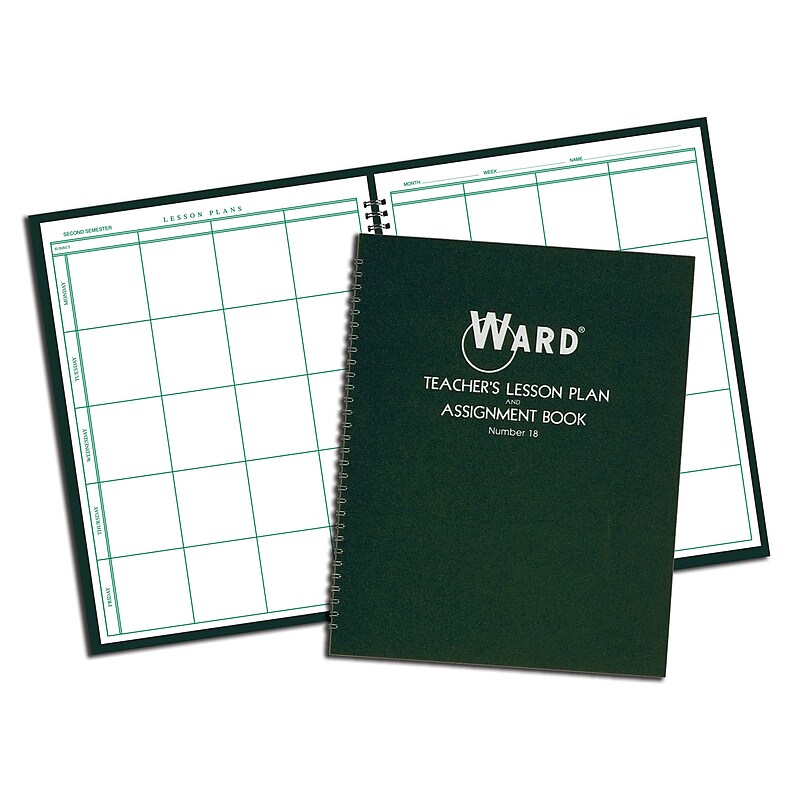 Ward Weekly Lesson Planner, 8.5" x 11", 3/Bundle (WAR18-3) image 1