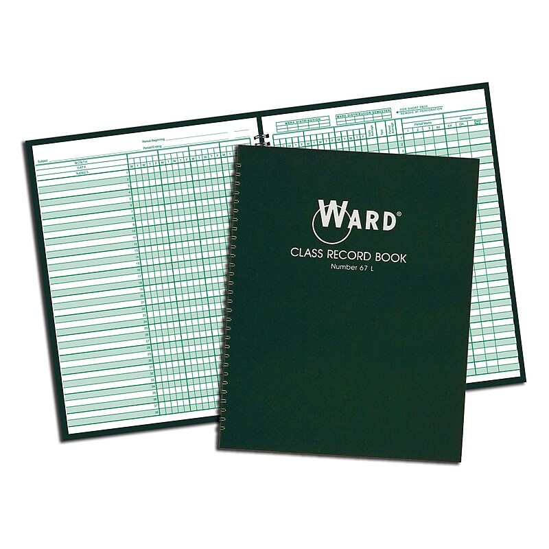 Ward Weekly Record Book, 8.5" x 11", 3/Bundle (WAR67L-3) image 1