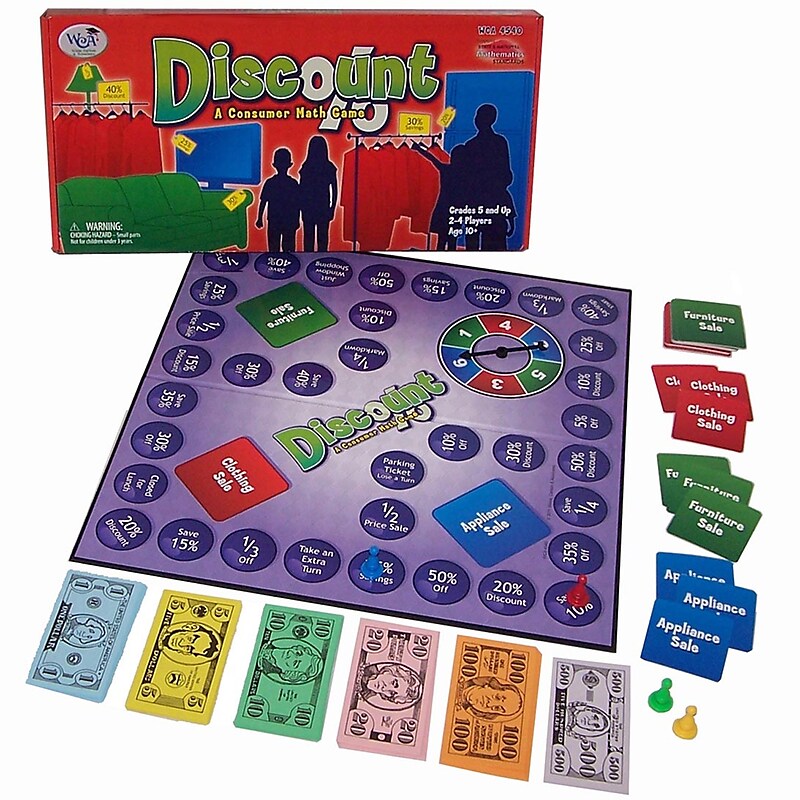 WCA Discount Math Game (WCA4540) image 1