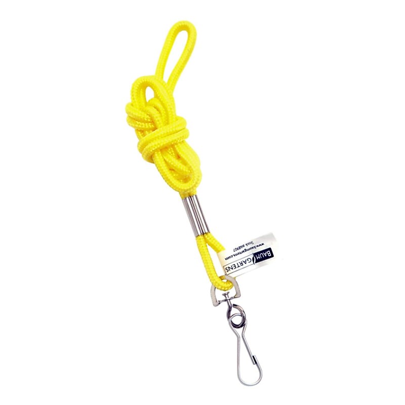 Baumgartens® Standard Lanyard, Yellow, 36/Pack (BAUM68907) image 1