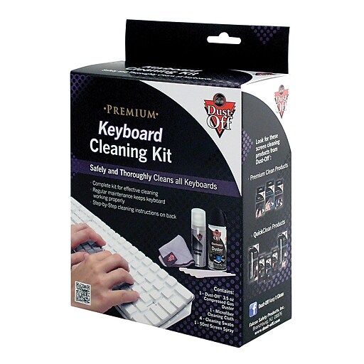 Falcon® DustOff® Premium Keyboard Cleaning Kit at Staples