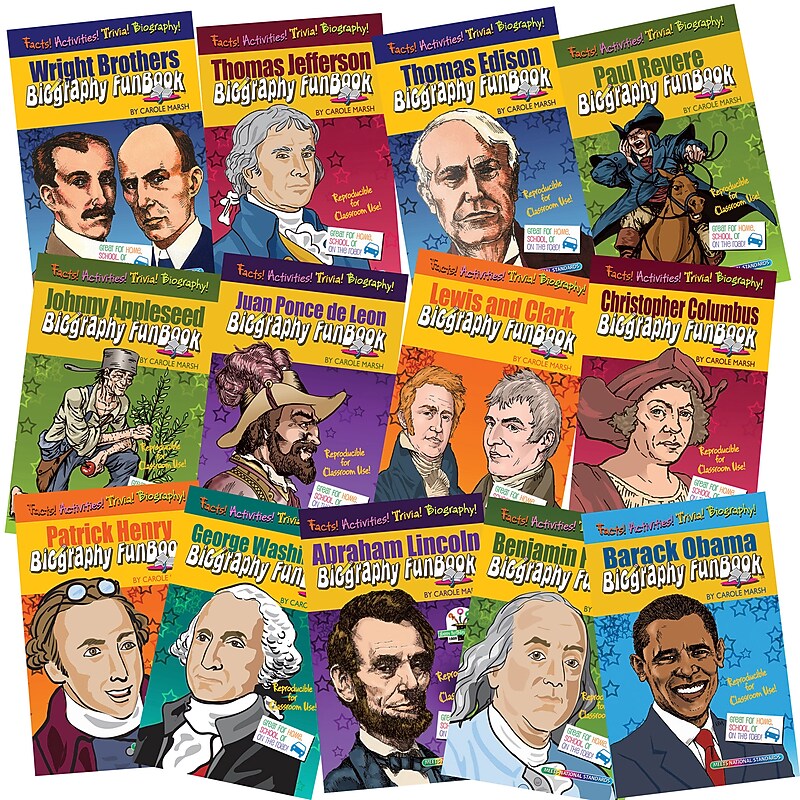 Biography FunBooks, Presidents, Inventors & Explorers image 1