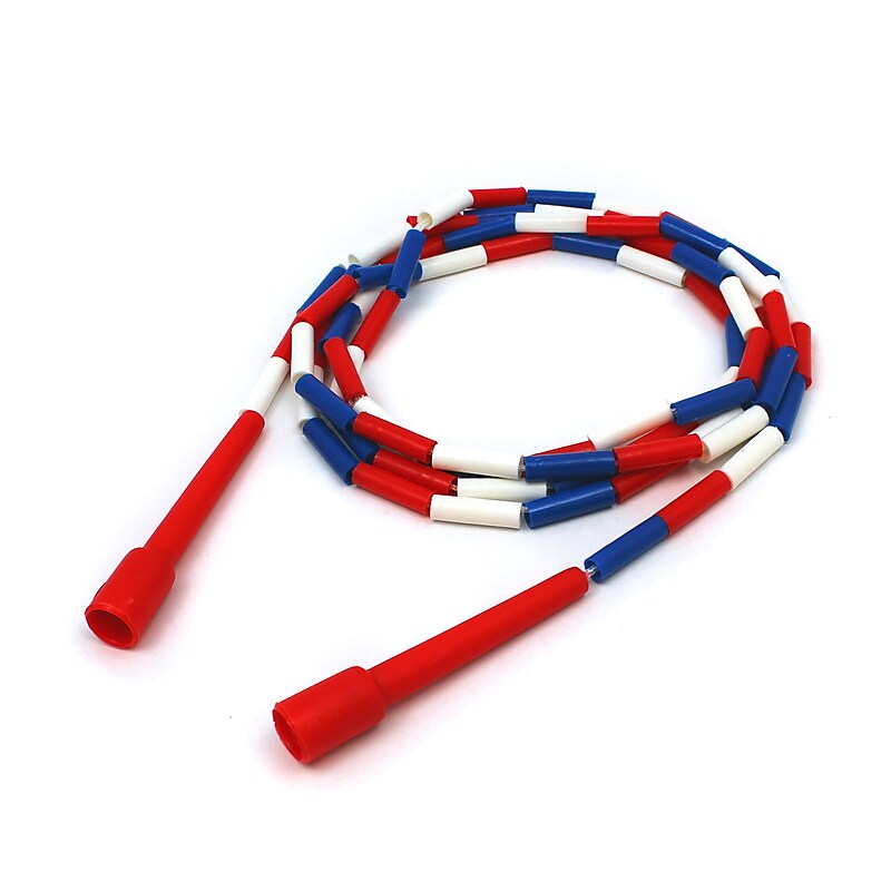 Martin Sports Plastic Jump Rope, 10 Sections, 6/Bundle (MASJR10-6) image 1