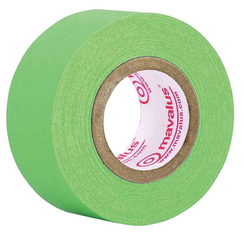 Mavalus Painter's Tape, 1" x 10 yds., Green, 6/Bundle(MAV10015-6) image 1