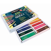 Sargent Art Best-Buy Classpack Colored Pencils, Assorted Colors, 250/Pack (SAR227200)