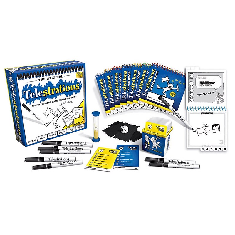 USAopoly The Original Telestrations Board Game (USAPG000264) image 1