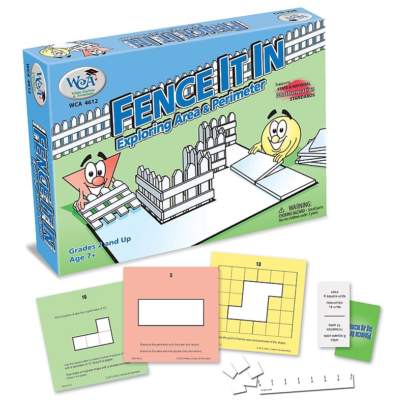 Learning Advantage Fencing It In, Exploring Area & Perimeter (WCA4612) image 1