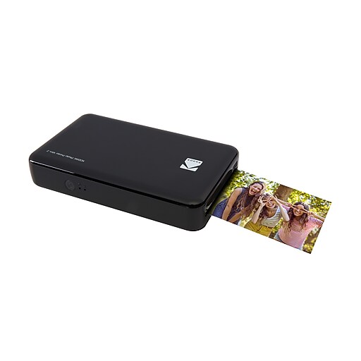 Kodak Photo Printer Mini 2 (Black) (KODMP2B) at Staples