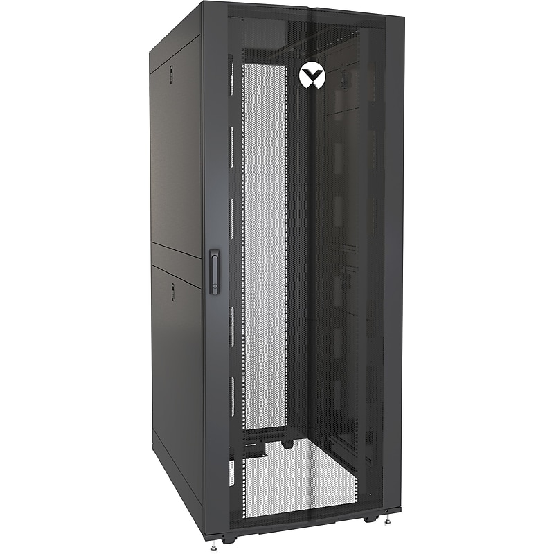 VERTIV Server Black Rack Cabinet image 1