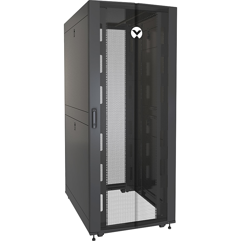 VERTIV Server Black Rack Cabinet image 1