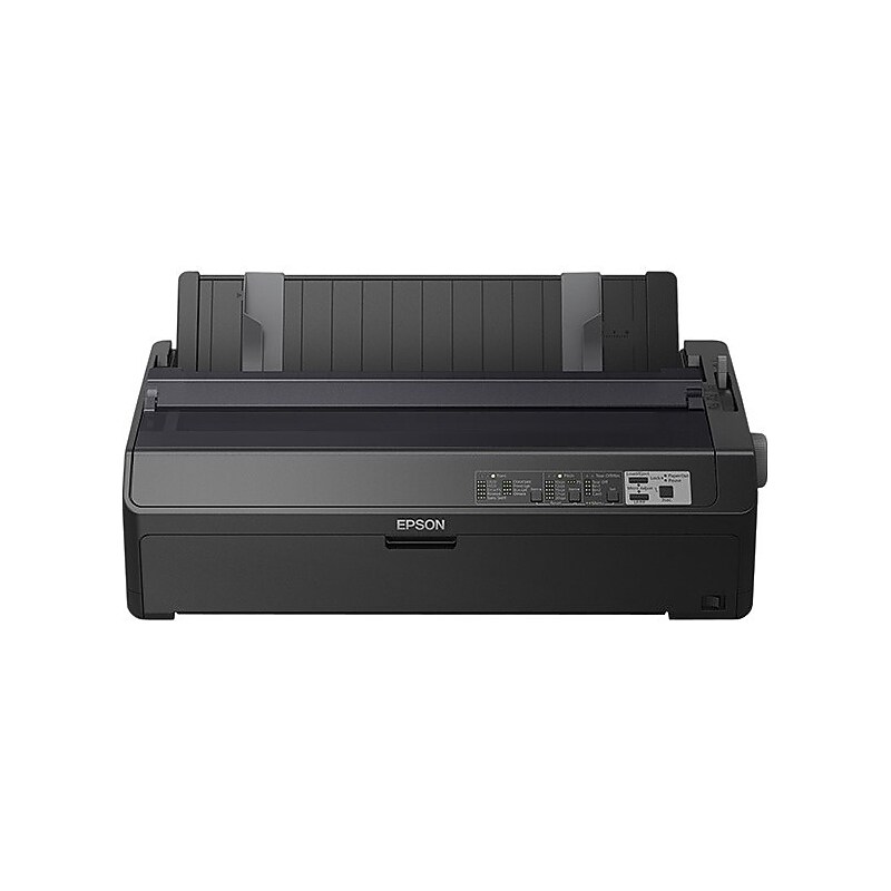 Epson LQ 2090II NT Network Impact USB & Ready Black & White Dot Matrix Printer (C11CF40202) image 1
