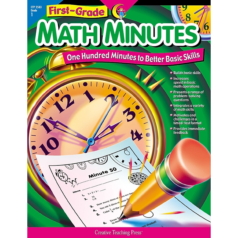 First-Grade Math Minutes Resource Book image 1