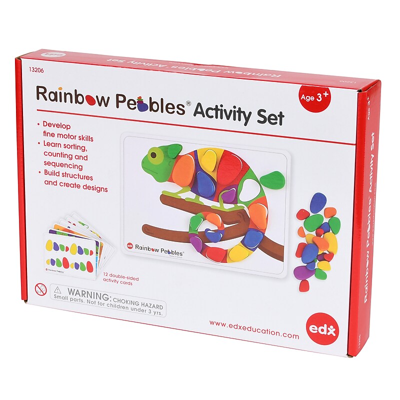 Learning Advantage® Rainbow Pebbles® Activity Set (CTU13206) image 1