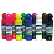 Crafty Dab Window Writers, Washable Window Paint, Assorted Colors, 48 ml, 10 ct. (CV-75556)