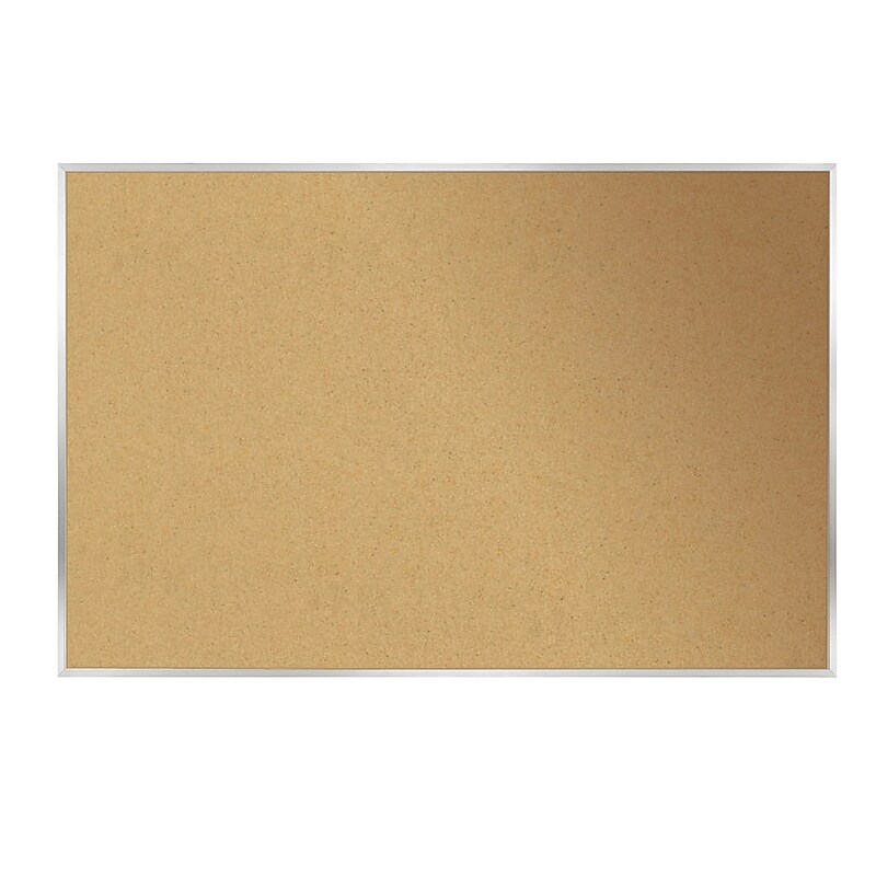 Ghent Ghent Aluminum Frame Corkboard, 18" x 24" (GH-13181) image 1