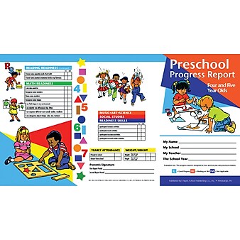Hayes Preschool Progress Report Record Book, 10/Pack (H-PRC2)