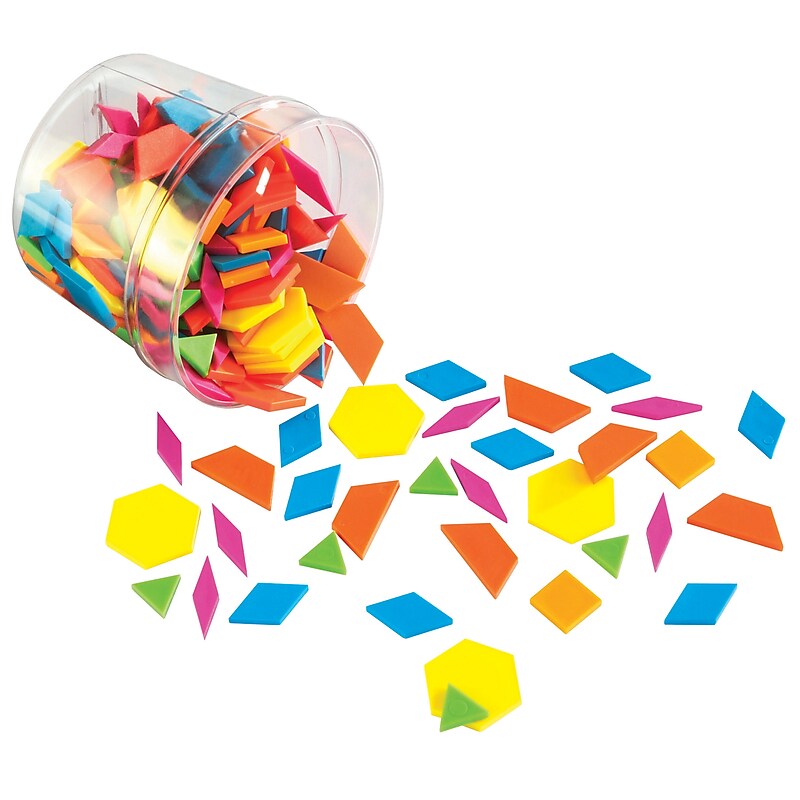 Learning Resources Brights! Pattern Blocks LER3550 (LER3550) image 1