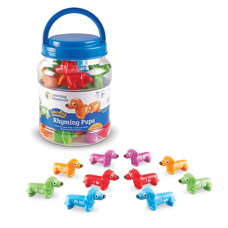 Learning Resources Learning Essentials Snap-n-Learn Rhyming Pups (LER6705) image 1