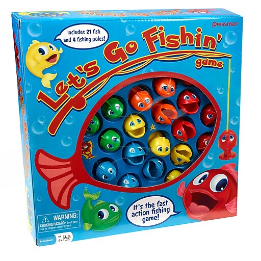 Let's Go Fishin Fishing Pressman 5 Replacement Fish  Replacement Pieces & Parts 