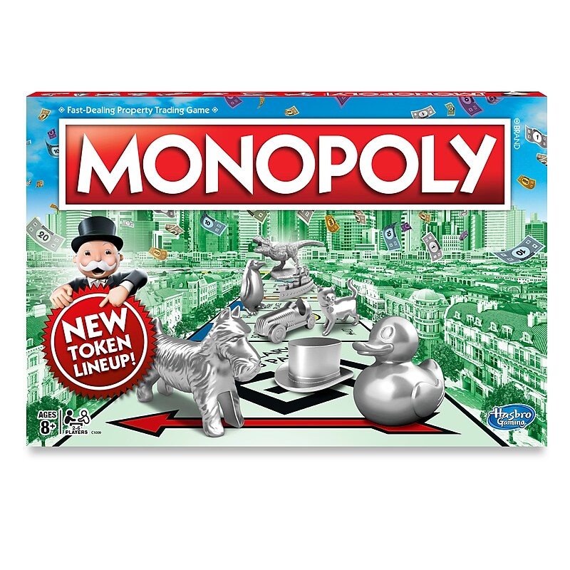 Hasbro Monopoly Classic Game, New Edition (HG-C1009) image 1