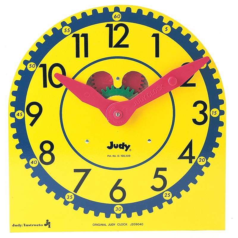 Carson Dellosa Education The Original Judy Clock, Ages 5-9 (J-209040) image 1