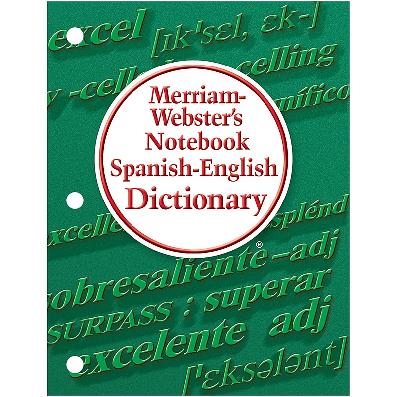 Merriam Webster's Notebook Spanish-English Dictionary image 1