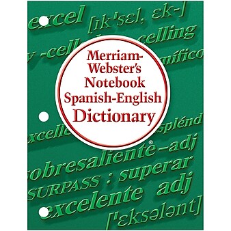 Merriam Webster's Notebook Spanish-English Dictionary
