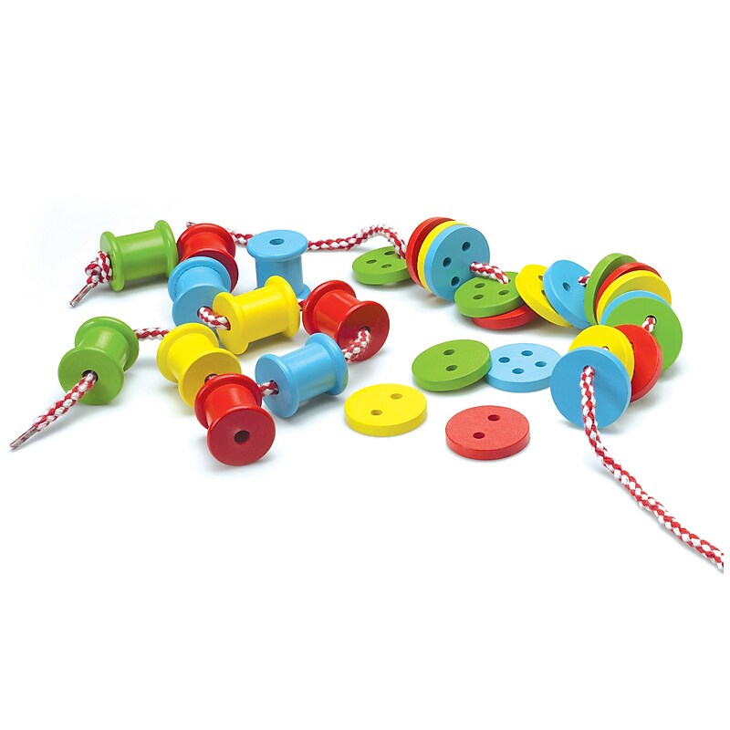 The Original Toy Company Threading Buttons & Spools (OTC59450) image 1