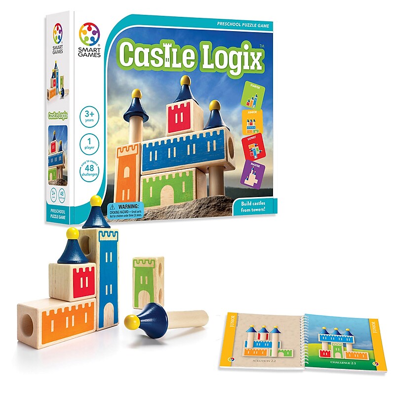 SmartGames Castle Logix Towering Blocks, 7/Set (SG-030US) image 1