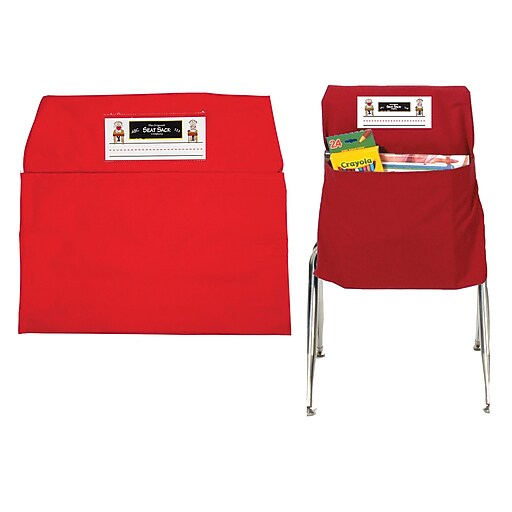 Seat Sack Small Seat Sack, 12", Red at Staples