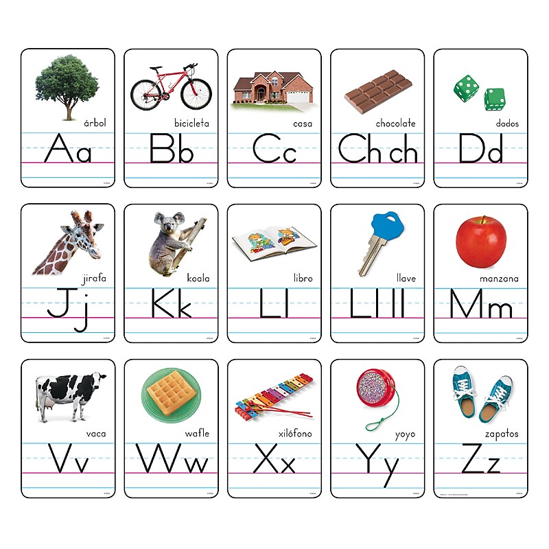 Bulletin Board Sets, Franja Ilustrada del Alfabeto image 1
