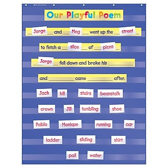 Teacher's Friend Pocket Charts, Standard, Grades K-5
