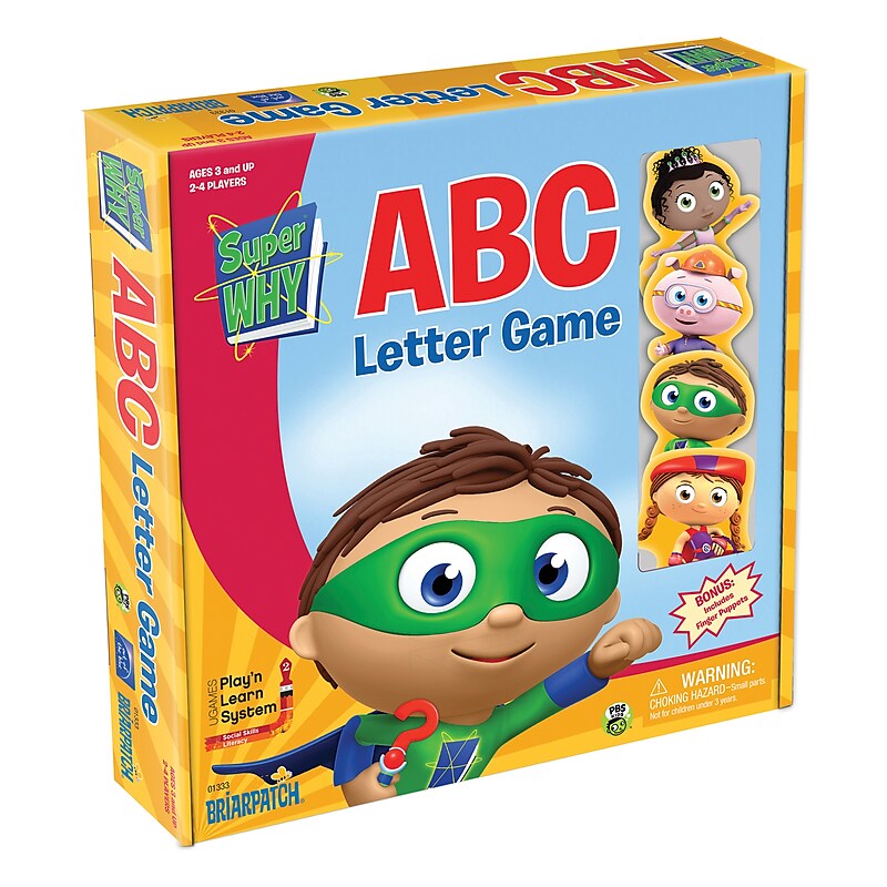 University Games Super Why ABC Letter Game (UG-01333) image 1