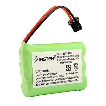 Insten 700mAh 3.6 V Ni-MH Cordless Phone Battery For Uniden BT-909
