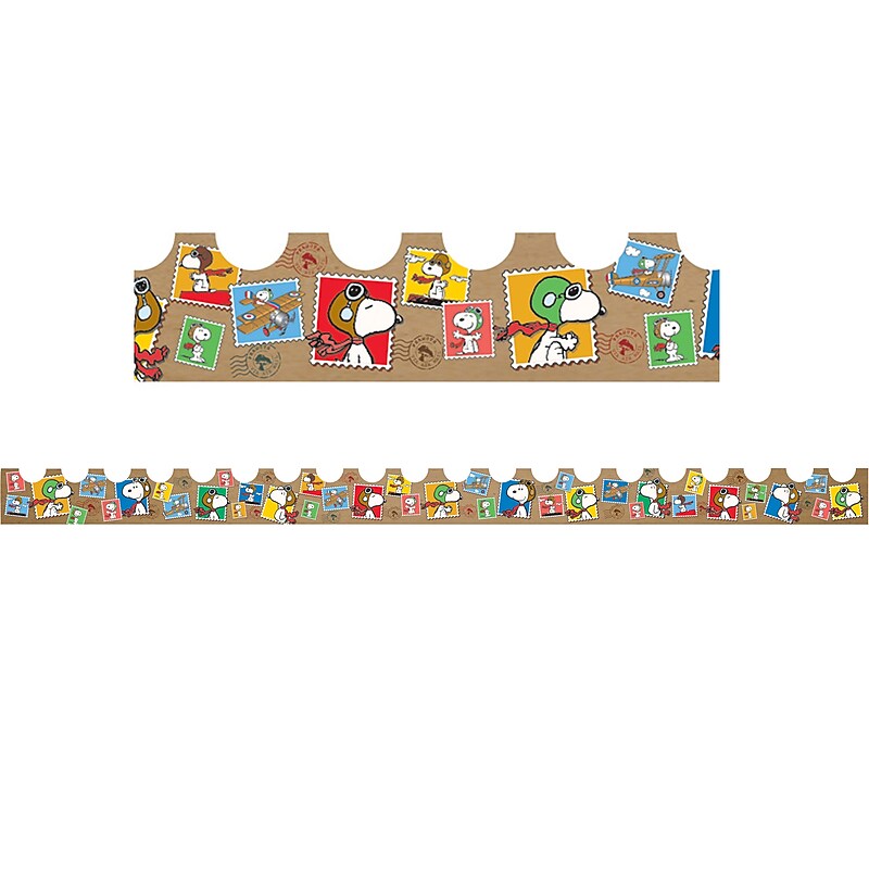 Eureka Peanuts Flying Ace Deco Trim (37 x 2.25) image 1