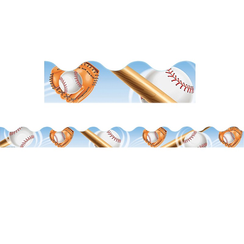 Eureka® Baseball Deco Trim image 1