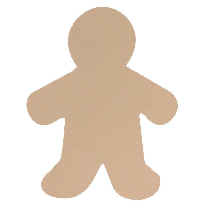 Hygloss 16" Culturally Diverse Family Me Kid Cutouts, 25/Pack (HYG68253) image 1