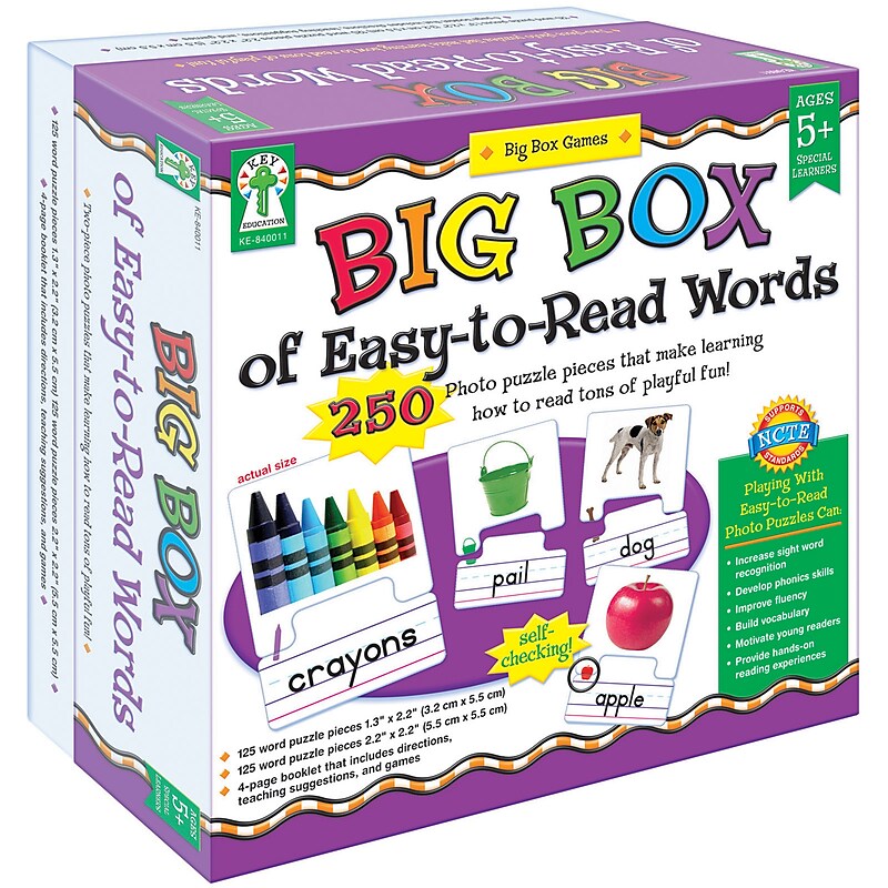 Carson-Dellosa Big Box of Easy-to-Read Words image 1