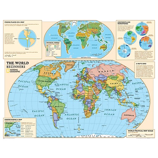 beginners world map at staples